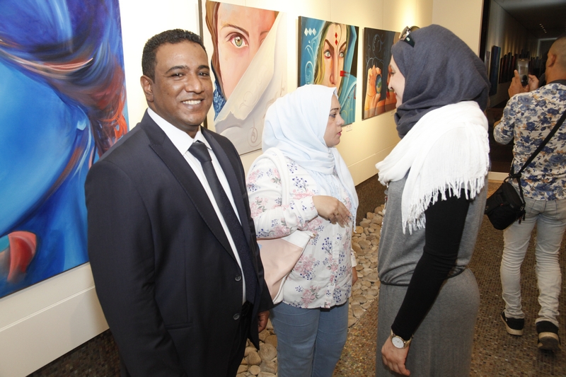 Opening of Nina Taher's Solo Exhibition 'Woman'